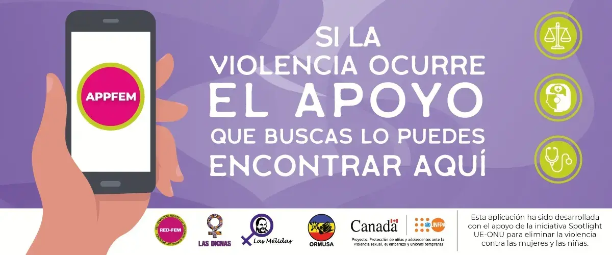 Se presentó aplicación móvil para prevención de violencia contra la mujer.