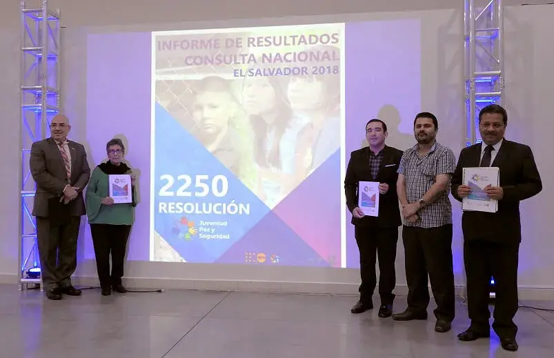 El Salvador impulsa Resolución 2250 sobre Juventud, Paz y Seguridad