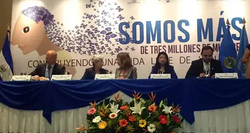 Se inauguró foro sobre la aplicación del delito del feminicidio en El Salvador