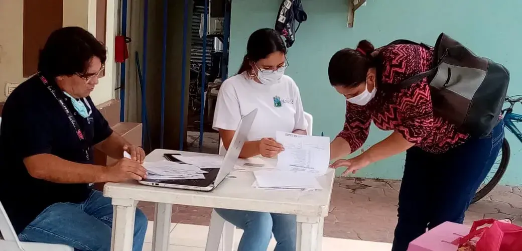 150 adolescentes recibieron canastas básicas  en el contexto de COVID19