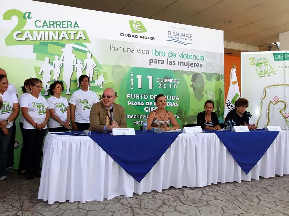 UNFPA se suma a lanzamiento de Carrera-Caminata Ciudad Mujer “Por una vida libre de violencia para las mujeres”