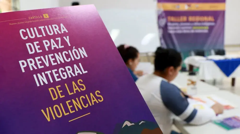 Taller regional: Mujeres, jóvenes y niñas indígenas trazando caminos hacia vidas libres de violencias