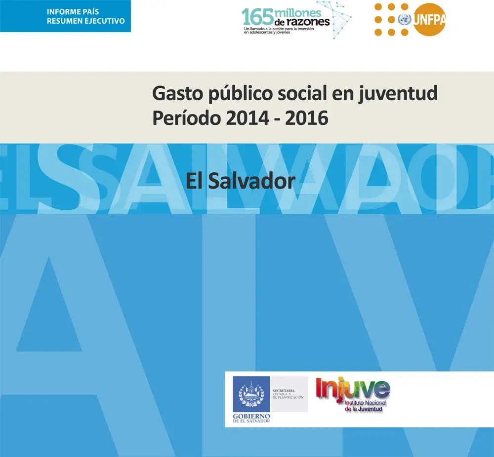 Gasto público social en juventud Período 2014-2016 (Resumen Ejecutivo)