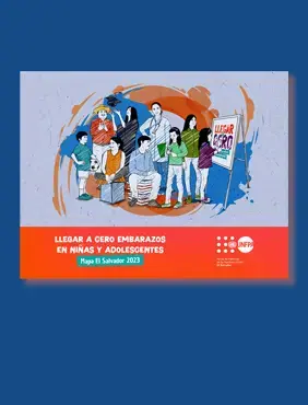 Mapa de Embarazos en niñas y adolescentes. El Salvador 2023