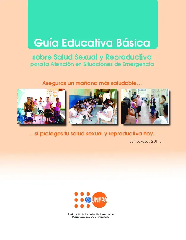 Guía Educativa Básica sobre Salud Sexual y Reproductiva