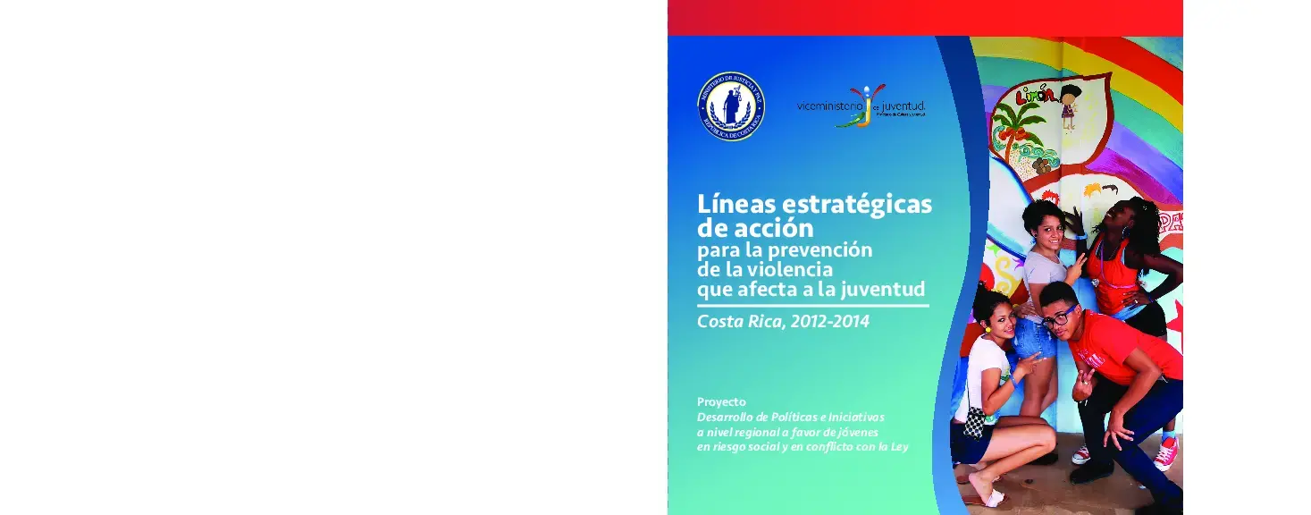 Líneas estratégicas de acción para la prevención de la violencia que afecta a la juventud