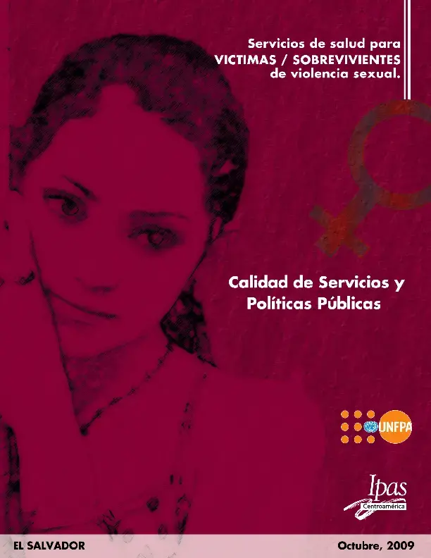 Servicios de salud para víctimas/sobrevivientes de violencia sexual